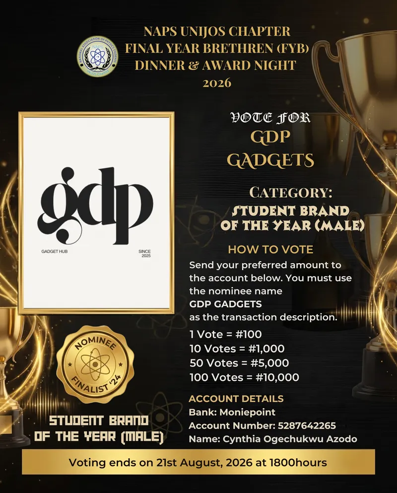 Campaign Flier for GDP Gadgets
